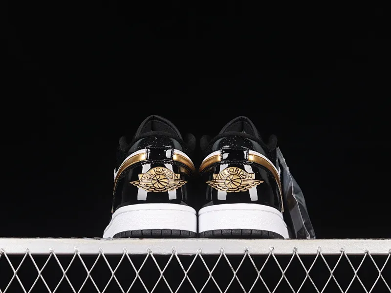 All categories Air Jordan Jordan series basketball shoes Air Jordan 1 Low Air Jordan 1 Low "Gold Toe" AJ1 Joe 1 black gold toe low-top cultural and leisure sports sneakers DR6970-071